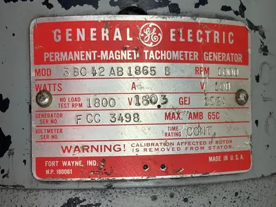 USED GENERAL ELECTRIC 5BC42AB1865B