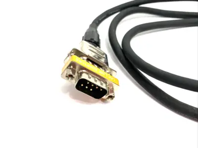 USED KEYENCE ETWORK CONVERSION CONTROLLER CABLE ROUND CONN TYPE