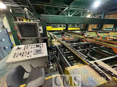 Used COMPLETE SAWMILL OPTIMIL, COMACT, COE NEWNES, USNR, MILLTECH Sawmill Circles CA | CAROLINA MACHINERY SALES #1328272