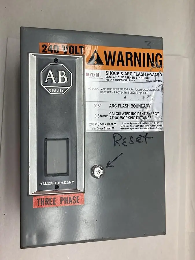 Used ALLEN-BRADLEY 509-AAA Starters | Surplus Asset Holdings #1205082