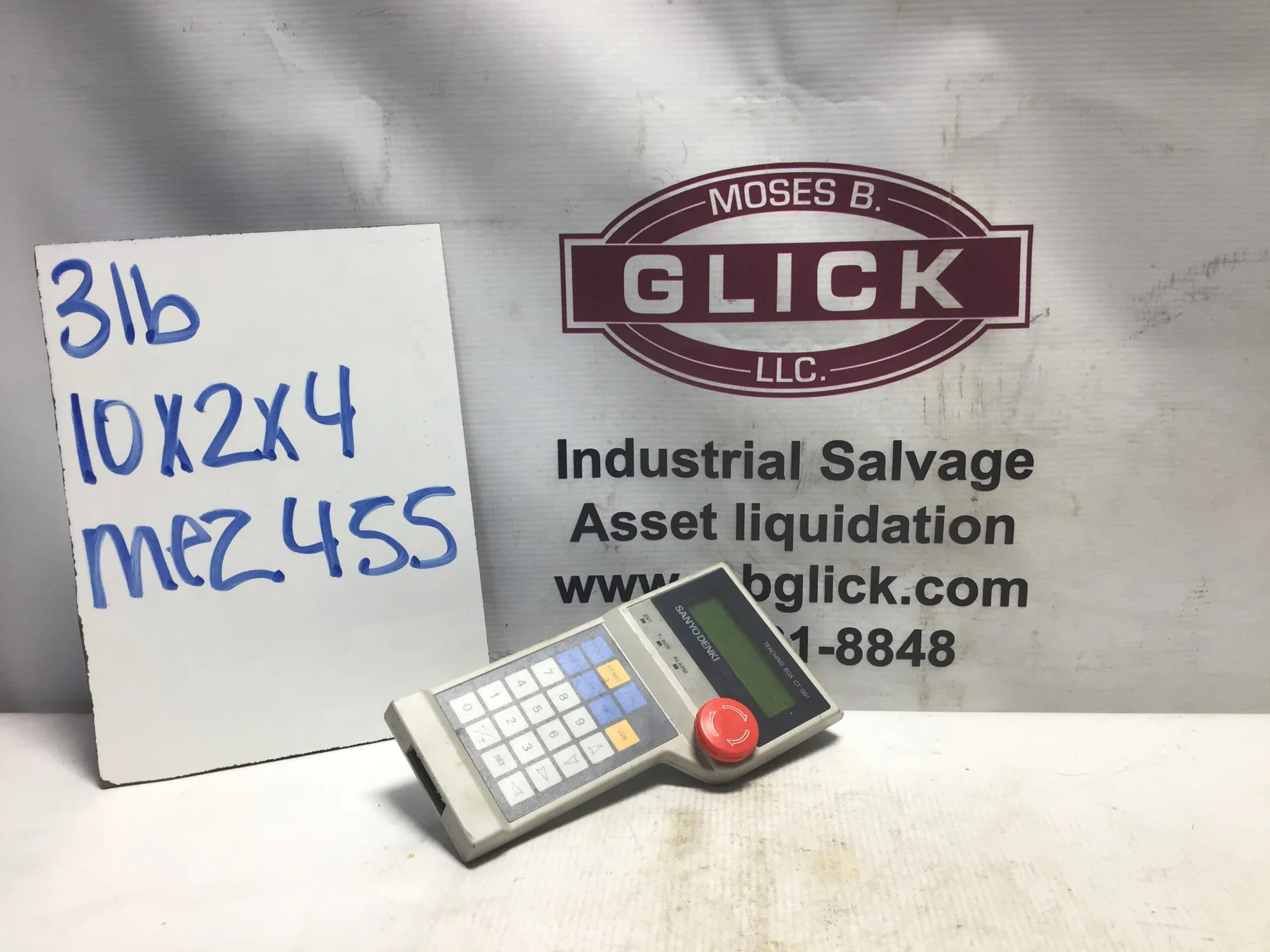 SANYO DENKI TEACHING BOX CONTROLLER CT-001 Remote operator