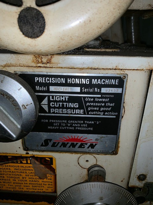 USED 1995 SUNNEN MBC1803