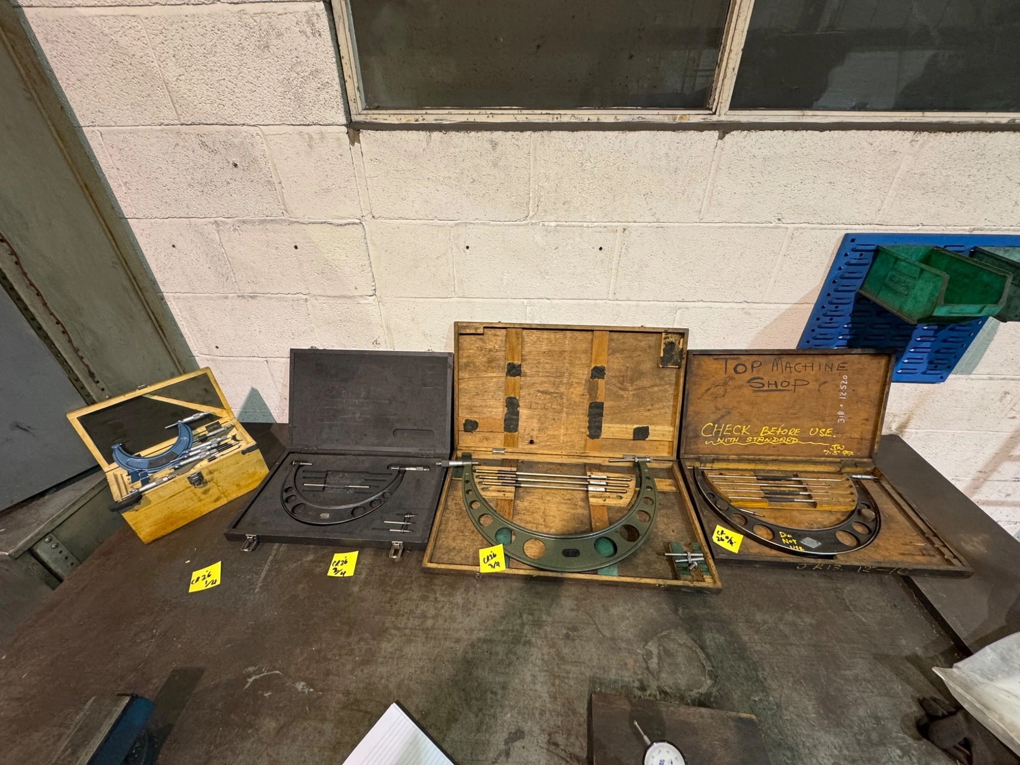 USED MITUTOYO OD micrometers