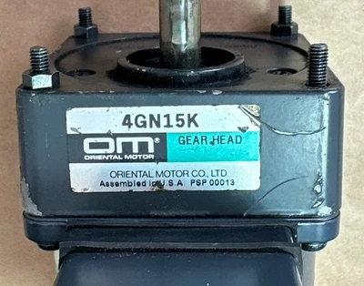 NEW ORIENTAL MOTOR CO.,LTD. 4IK25GN-FCH / 4GN12.5KA