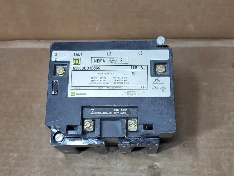 Used SQUARE D 8536SDO1B56S Switchgears British Columbia CA | Lenmark #835497