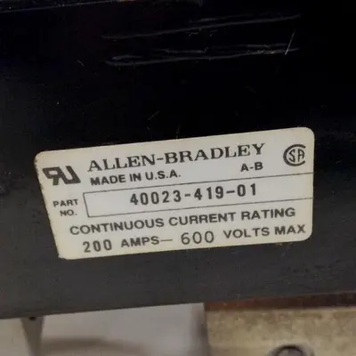 USED ALLEN BRADLEY 40023-419-01