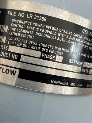 USED Watlow FPR734C13XW-21