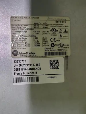 NEW ALLEN-BRADLEY 20BE125A0ANNAND0