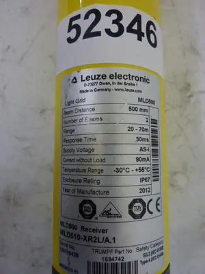 USED LEUZE MLD510-XR2L/A.1
