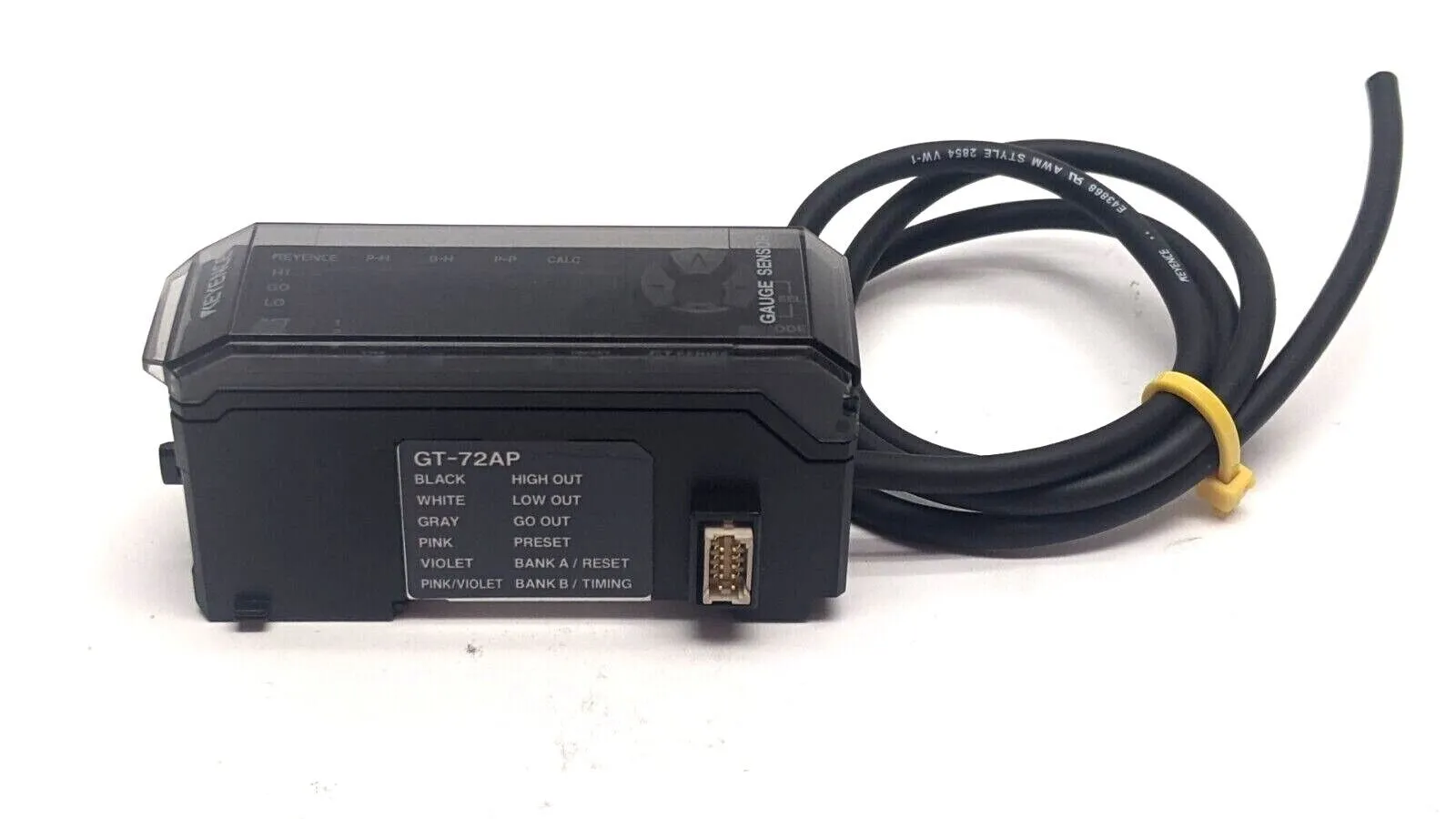 GT-72AP | Keyence  Amplifier Unit DIN Rail Type PNP - Used