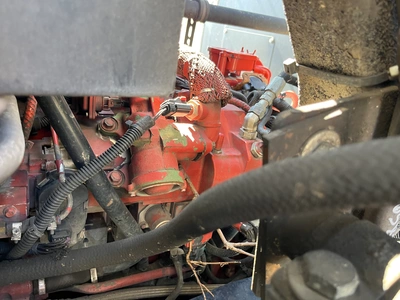 USED 2013 MACK LEU633 REFUSE PACKER BODY WITH AUTO ARM.