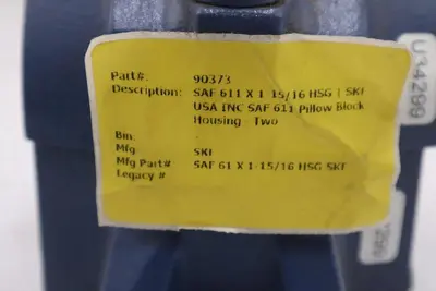 SKF SAF-611 / SAF611 - NEW NO BOX - STOCK CC159