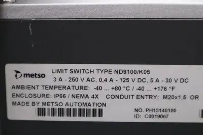 Valmet ND9103HNT/K05-CE07 Intelligent Valve Controller - STOCK GF415