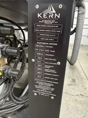 Used 2017 KERN KER52100-J5 HSE Laser Markers Illinois US | Perfection Global, LLC. #1541032