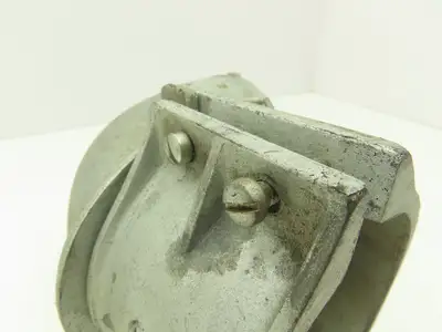 NA Metallic Flex Squeeze Connector 4" 90° Elbow Zinc Die Cast
