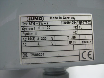 USED JUMO ATH-SW-2