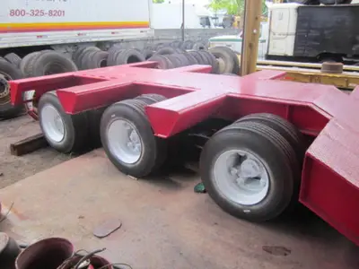 Used TRANSPORT 55 TON DETACHABLE LOWBOY TRAILER Lowboy Trailers Florida US | USA Transequipment #1542486