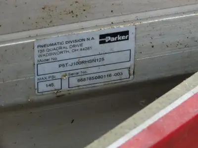Ingersoll Rand D1509319C Pneumatic Drum Handler Tipper Air Control Hoist Lift
