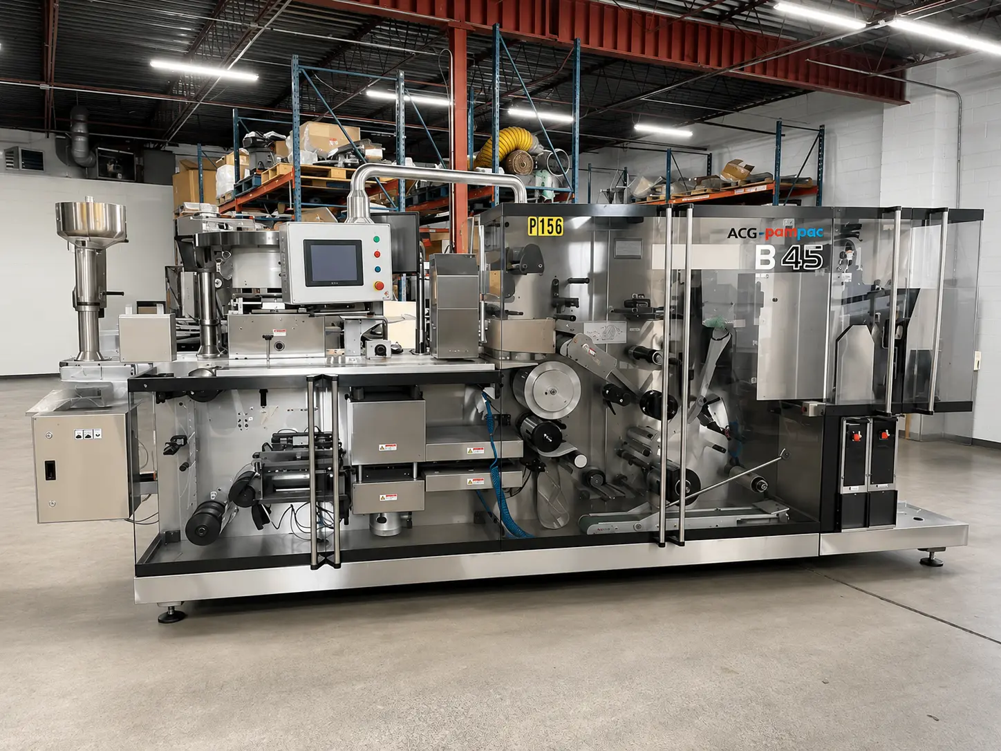Used ACG B45 Form & Fill Horizontal - Pharma Blisterpack New York US | A&J Machine inc. #1502611