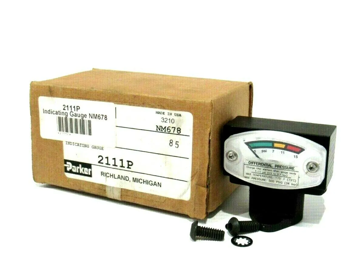 NEW PARKER 2111P INDICATING GAUGE