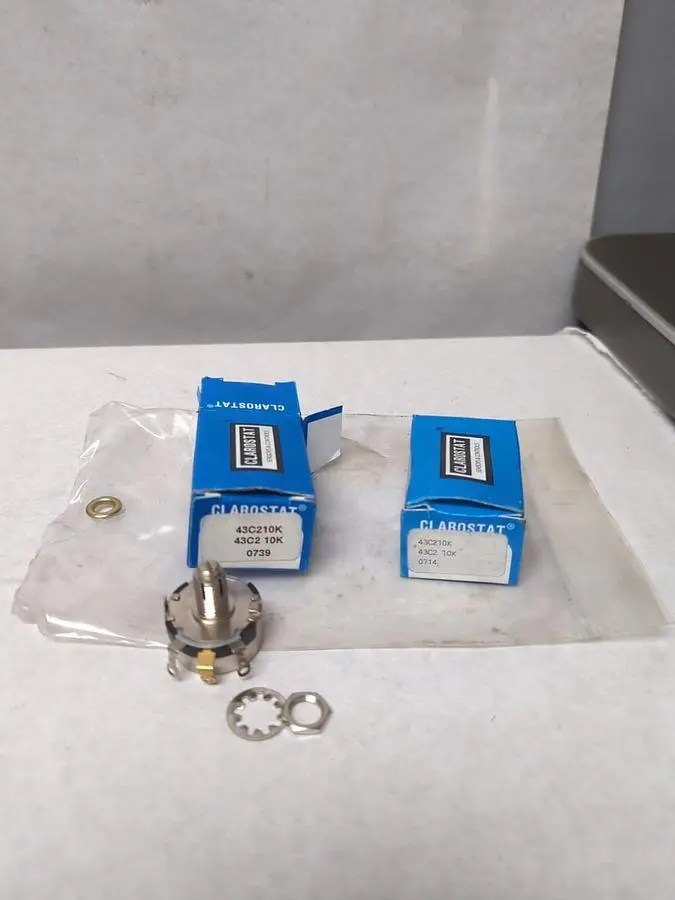 New | in-Stock CLAROSTAT 43C210K Miscellaneous Equipment (Electrical & Power) | Surplus Asset Holdings #1199867