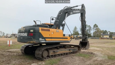 Used 2022 HYUNDAI HX300AL Crawler Excavators North Carolina US | National Equipment Dealers #1422475