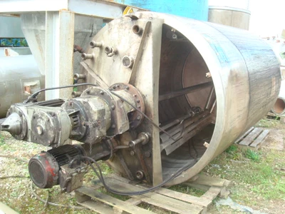 5,000L S/S Jktd Anchor Combination Mixer