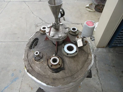 100 gallon Stainless Steel Reactor Body, 316 S/S,  25 psi/FV and 100 psi jacket