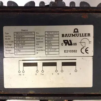 USED BAUMULLER EMB/DDU2.5/1/0/0S