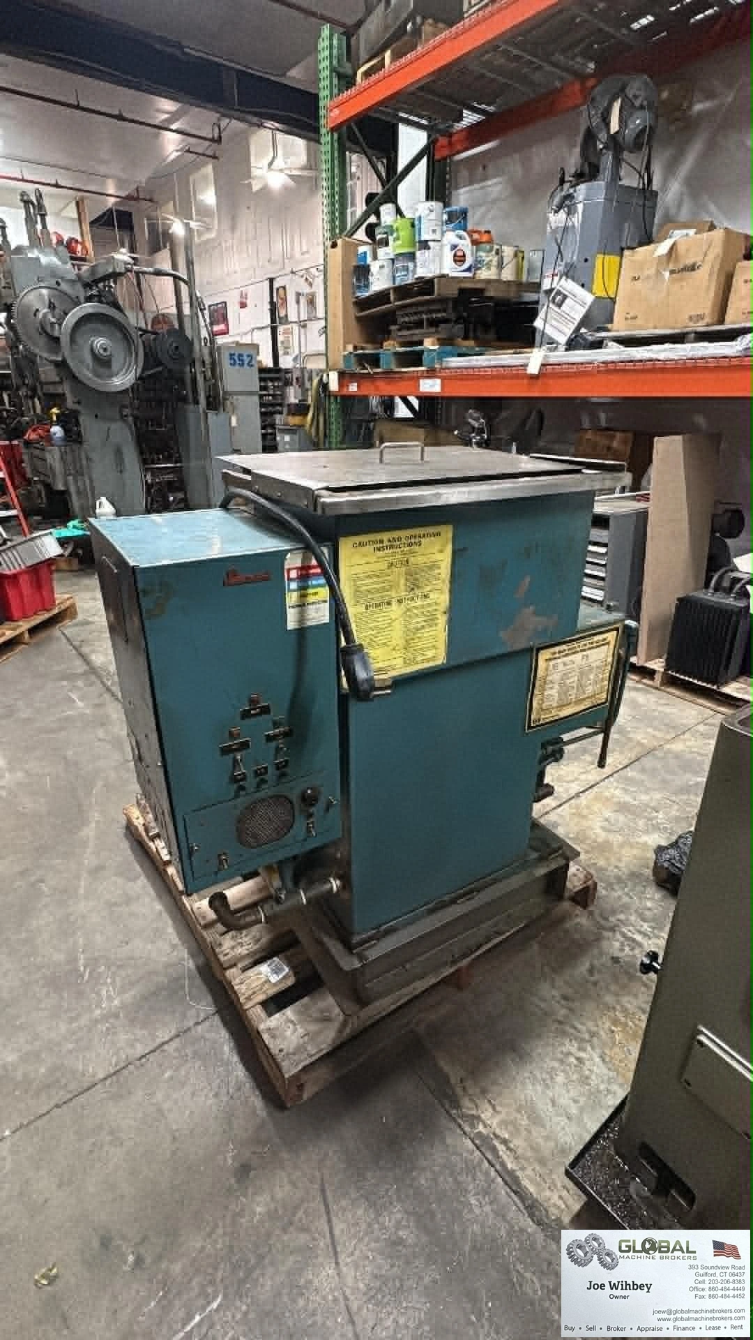 Baron Blakeslee MSR-120 Stainless Steel Ultrasonic Vapor Degreaser 45 Gallon