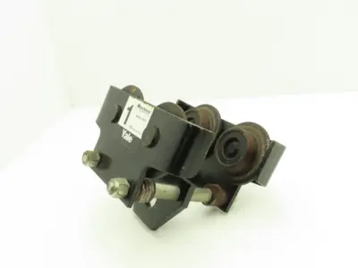 Yale FWD Yale 1 Ton Hoist Plain Push Trolley 3.25"-5.5" Flange 2000 Lb