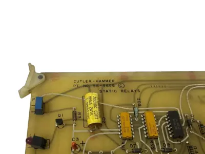 USED CUTLER HAMMER 58-5655 STATIC RELAY BOARD 585655