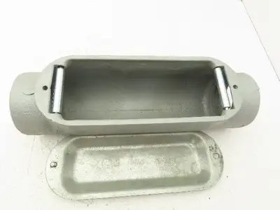EGS O-Z Gedney C-300 Rigid Conduit Body 3" Type C Malleable Iron