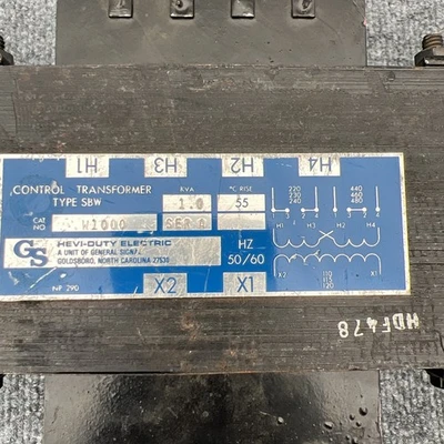 Used GENERAL SIGNAL W1000 Transformers California US | Davliegogo LLC #1705232