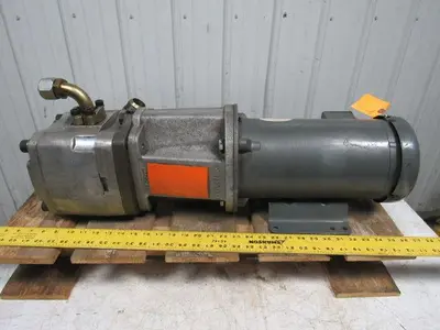 NACHI / BALDOR IPH 5B 13G11 / CM3611T 3HP Hydraulic IP Pump & AC Motor Size 5