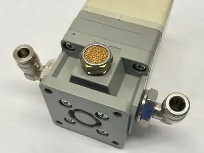 Used SMC Electro-Pneumatic Regulator 3/8" NPT 24VDC Air Pressure Regulators Michigan US | Maverick Industrial Sales #1389652