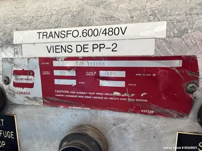 USED ALFA LAVAL AVNX418