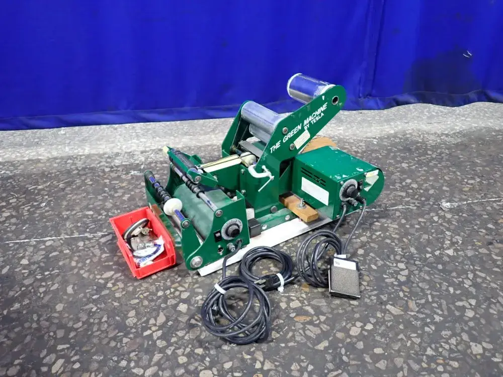The Green Machine  6" Label Applicator