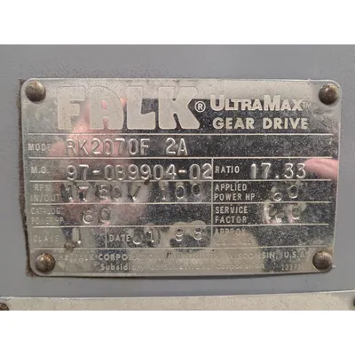 NEW FALK CORPORATION K207-01-2A