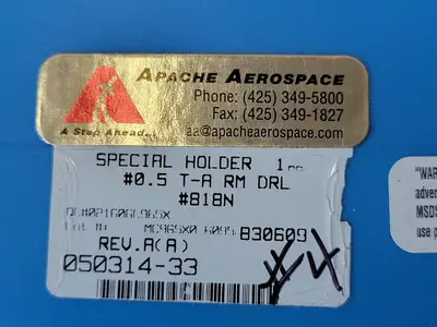 Special Holder 0.5 T-A RM DRL, 818N QC 0216060965X-04 MC965X0