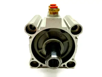 Used SMC COMPACT PNEUMATIC CYLINDER Pneumatic Cylinders | Maverick Industrial Sales #1108064