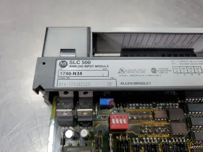 Allen-Bradley 1746-NI4 Ser. A SLC 500 Analog Input Module. 3D-14