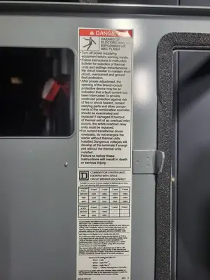 USED SQUARE D MODEL 6