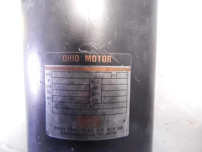 Used OHIO _UNKNOWN_ D.C. Motors Texas US | OCO Industrial #1600031