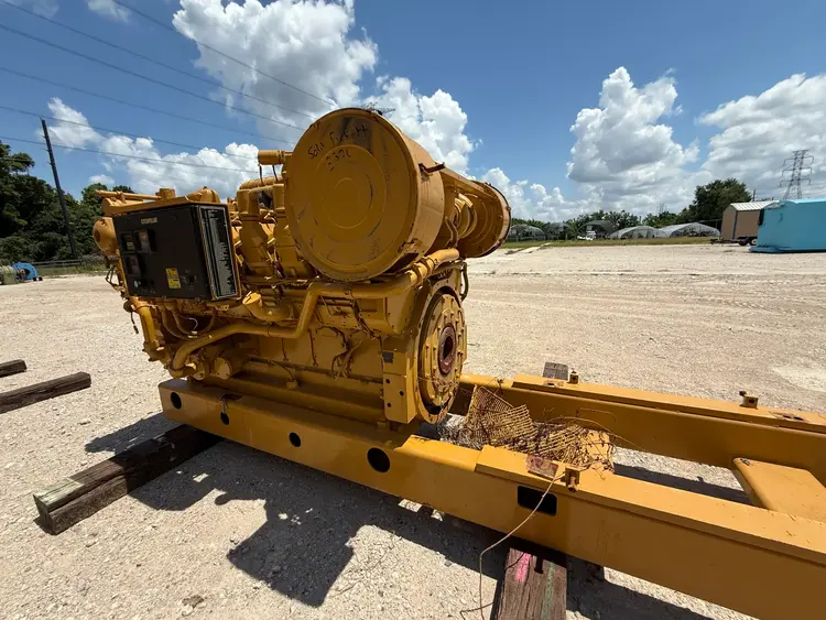 Used CAT CAT 3512B TA, V‑12, FOUR-STROKE, WATER-COOLED DIESEL ENGINE Diesel Engines Texas US | Oil The Woodlands Group #1501123