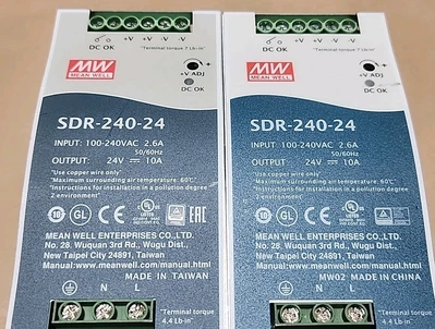 USED MEAN WELL SDR-240-24