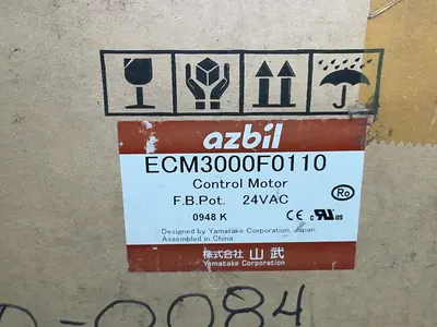 Used YAMATAKE CORPORATION ECM3000F0110 Electric Motor Driven Actuators Ohio US | HGR 24 #1305297
