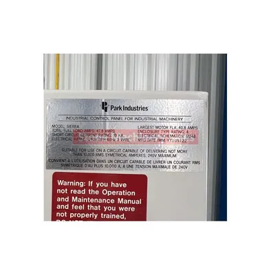 2022 Park Industries Sierra Bridge Saw