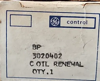 General Electric 3020402 Coil renewal. Loc4E26