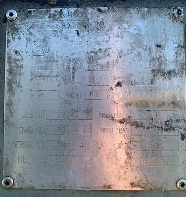 Tank, 169 Gallon, C/st, Jkt, 148 PSI, Horiz, A #S743626